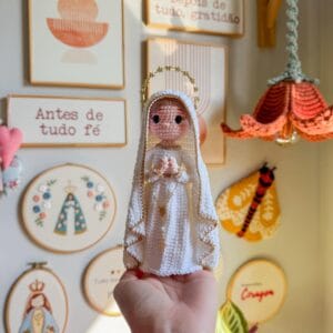 Nossa Senhora de Fátima - Manto com dobras