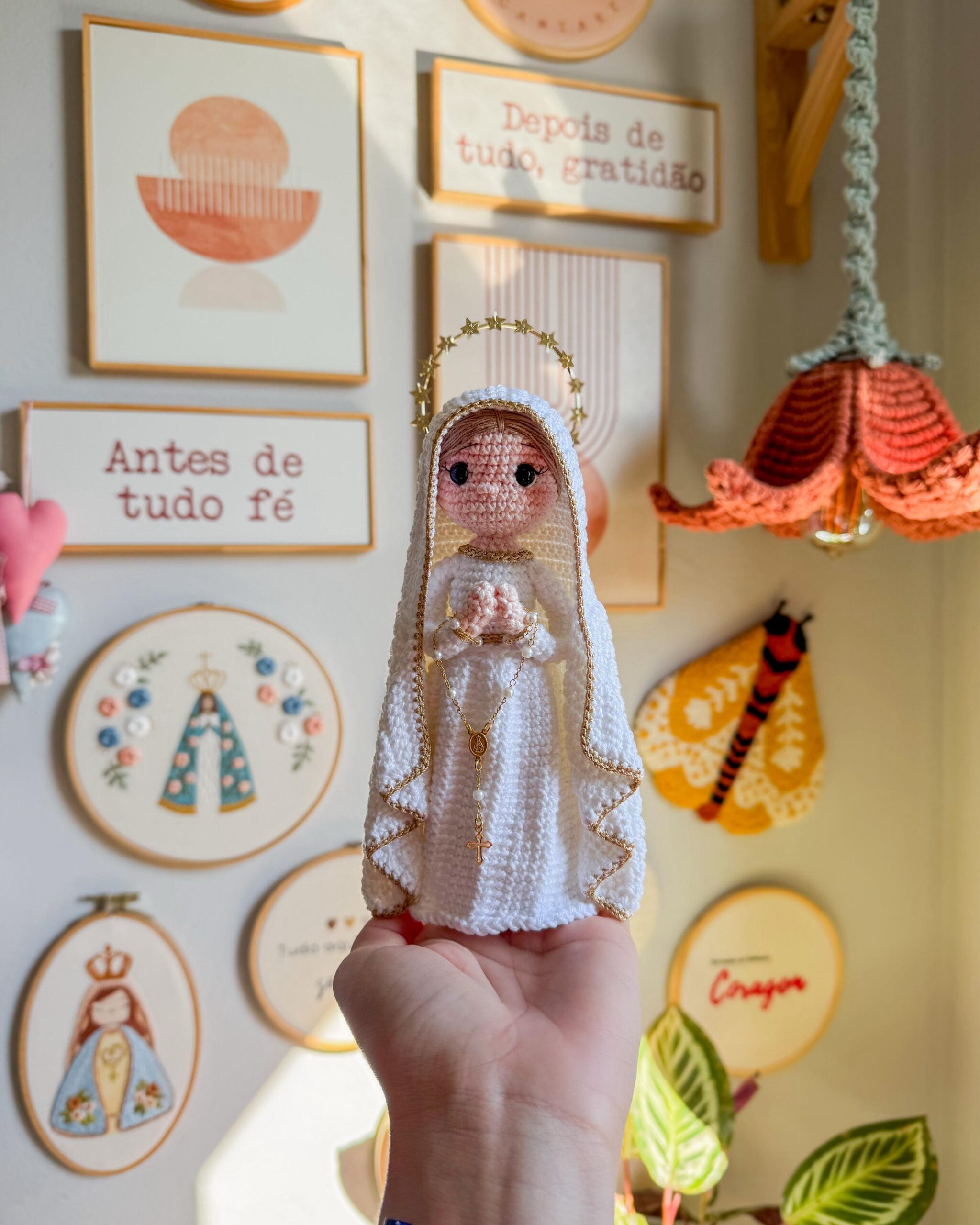 Nossa Senhora de Fátima - Manto com dobras