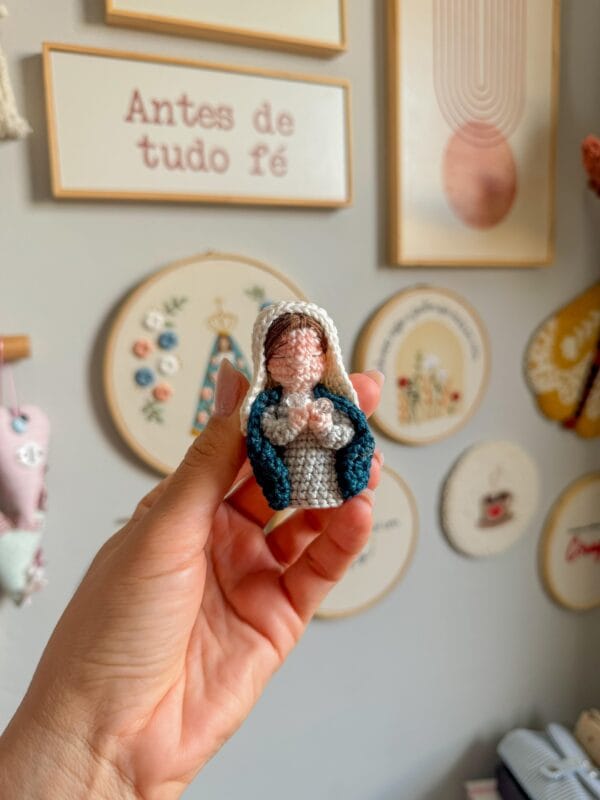 Mini Sagrada Família 7cm - Imagem 8