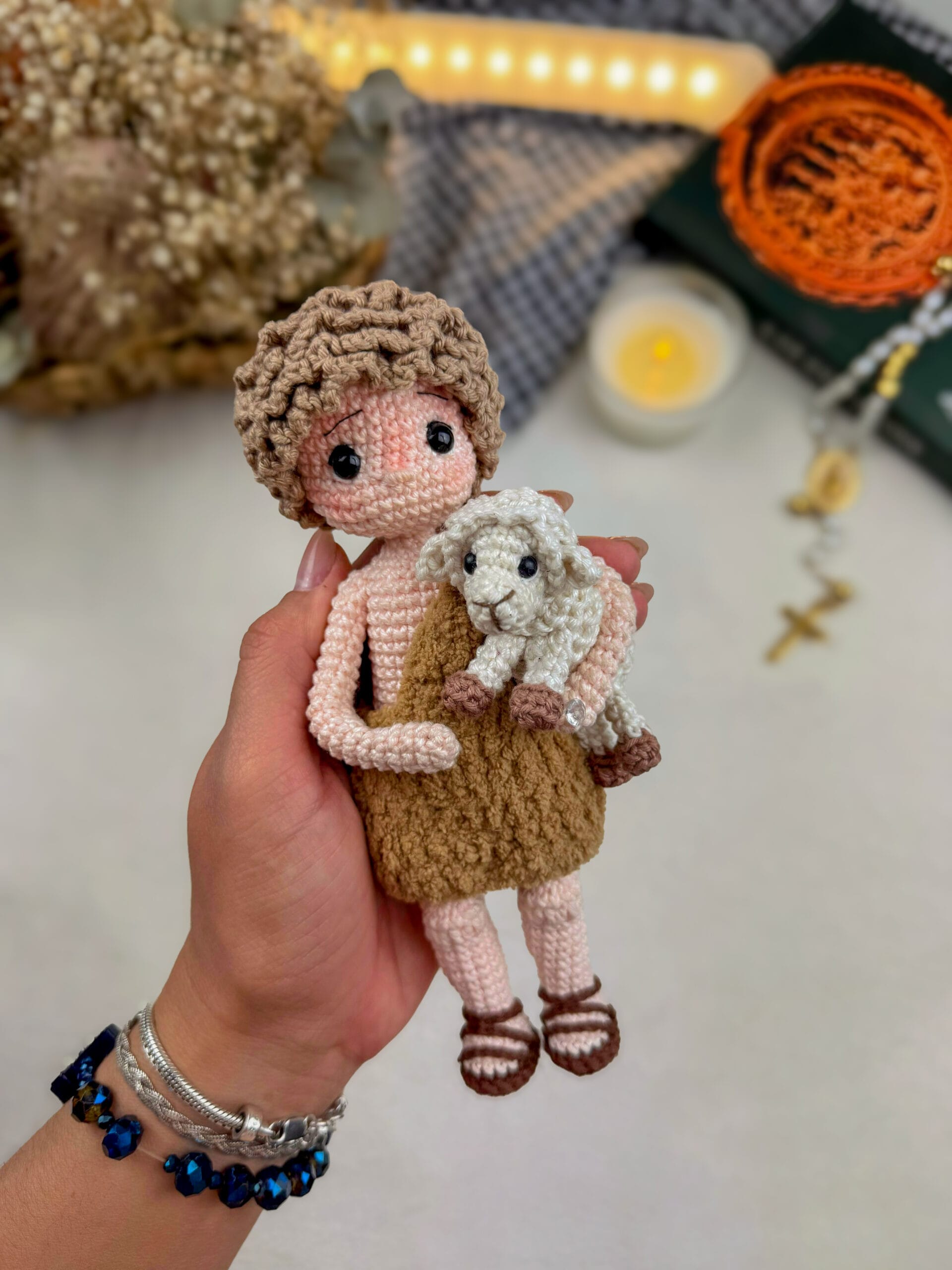 São João menino com a cruz e o cordeirinho