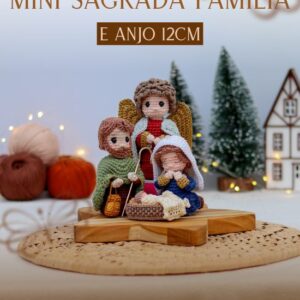 Mini Sagrada Família e Anjo