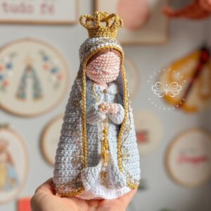 Nossa Senhora de Fátima - Manto duplo