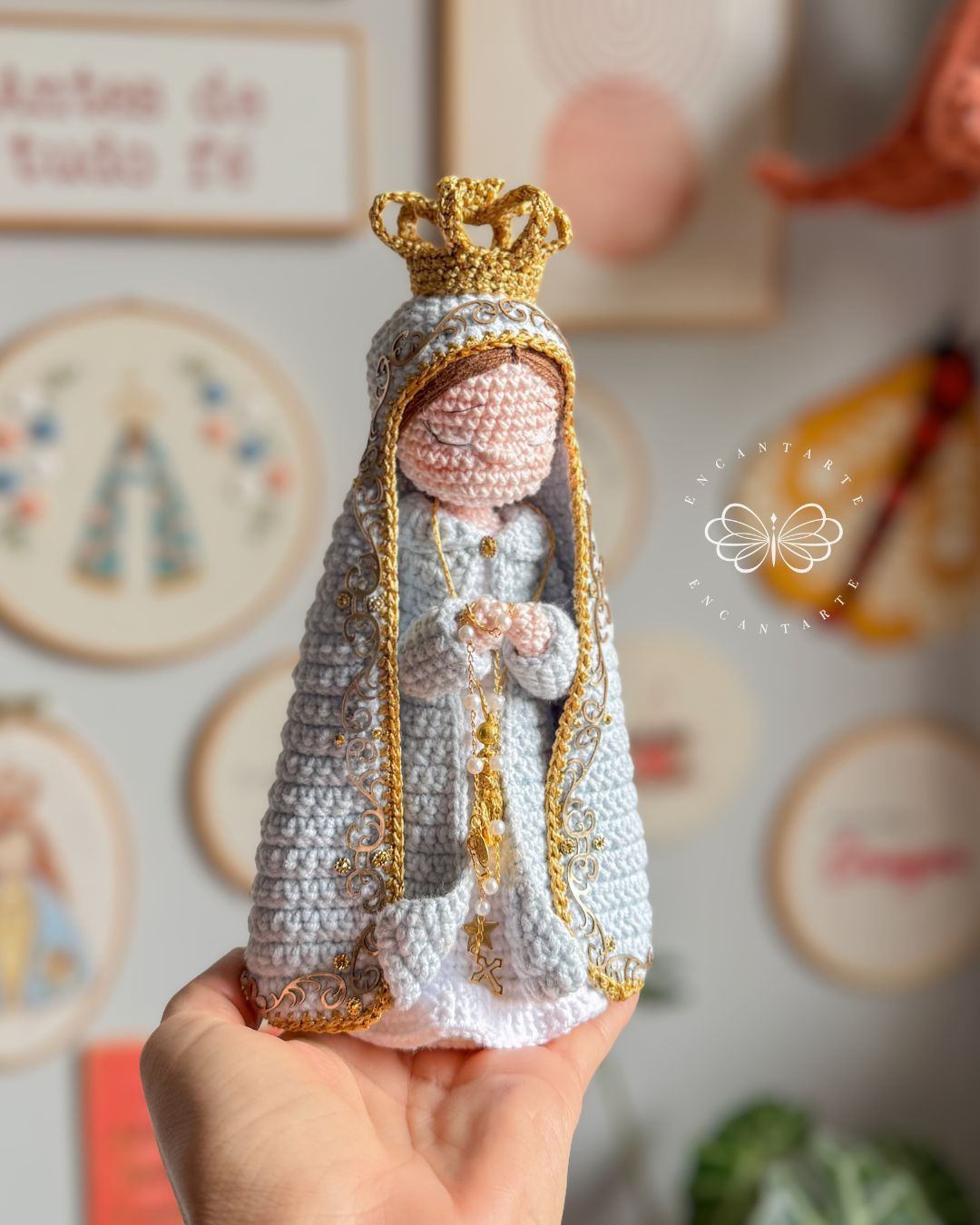 Nossa Senhora de Fátima - Manto duplo