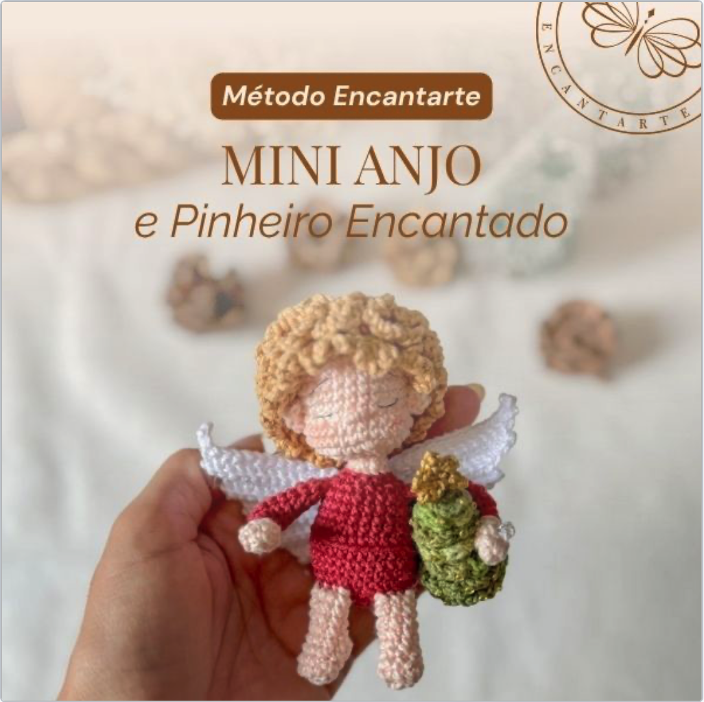 Mini Anjo Encantarte e Pinheiro